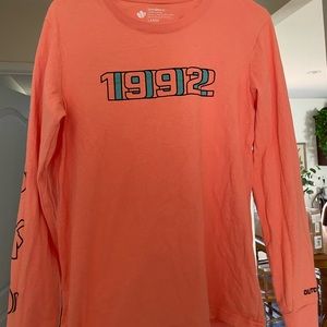 Pink dutch bros long sleeve